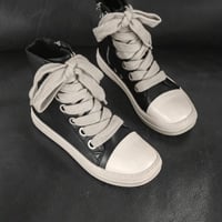 Image 2 of Owens Rick Shoes Hightop Canvas Skater Sneaker