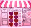 Heart Pop Card Set