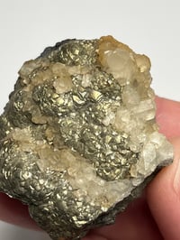 Image 12 of Arsenopyrite & Calcite Cluster | Mexico #3033