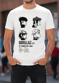 Image 2 of Camiseta Gorillaz