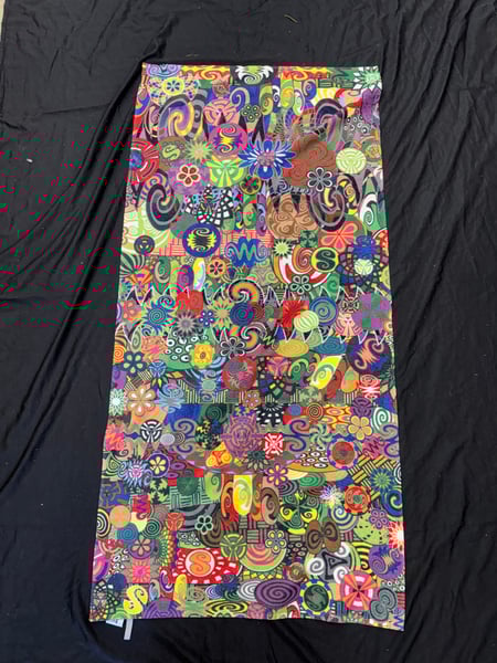 Image of Arik Krunk beach towel signed by AK