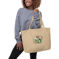 Image 2 of Karina Zedalis ART logo | Large organic tote bag