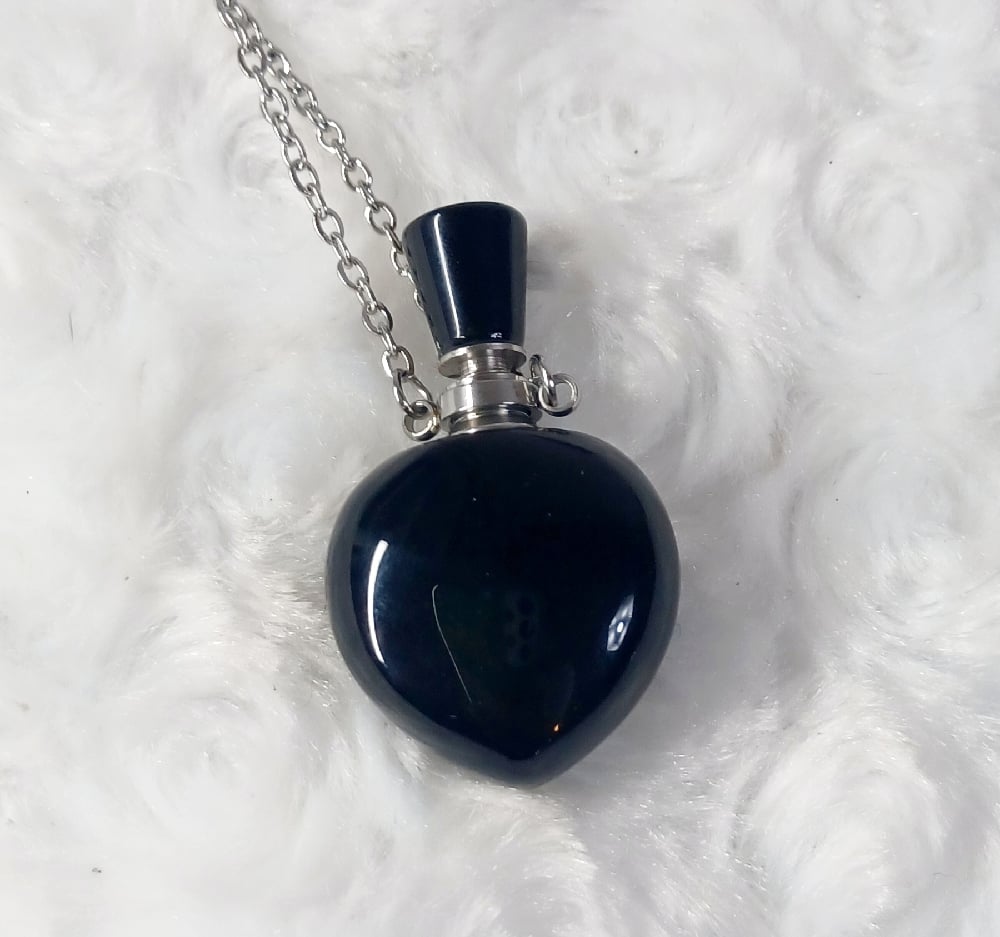 Image of Crystal potion bottle necklace 