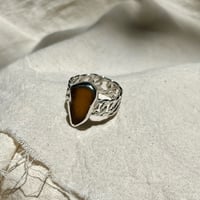 Image 4 of AMBER BASKET RING (S)