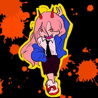 Image 2 of Chainsaw Man Coasters!