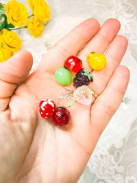 Image 4 of Berry Drop Necklace (with plump fruit)