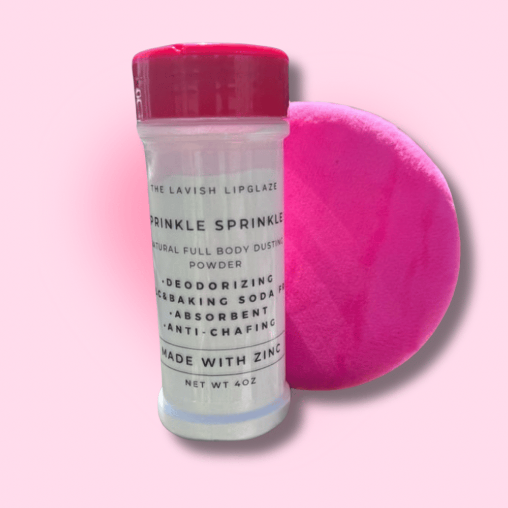 Image of Sprinkle Sprinkle Natural Dusting Body Powder with Puff