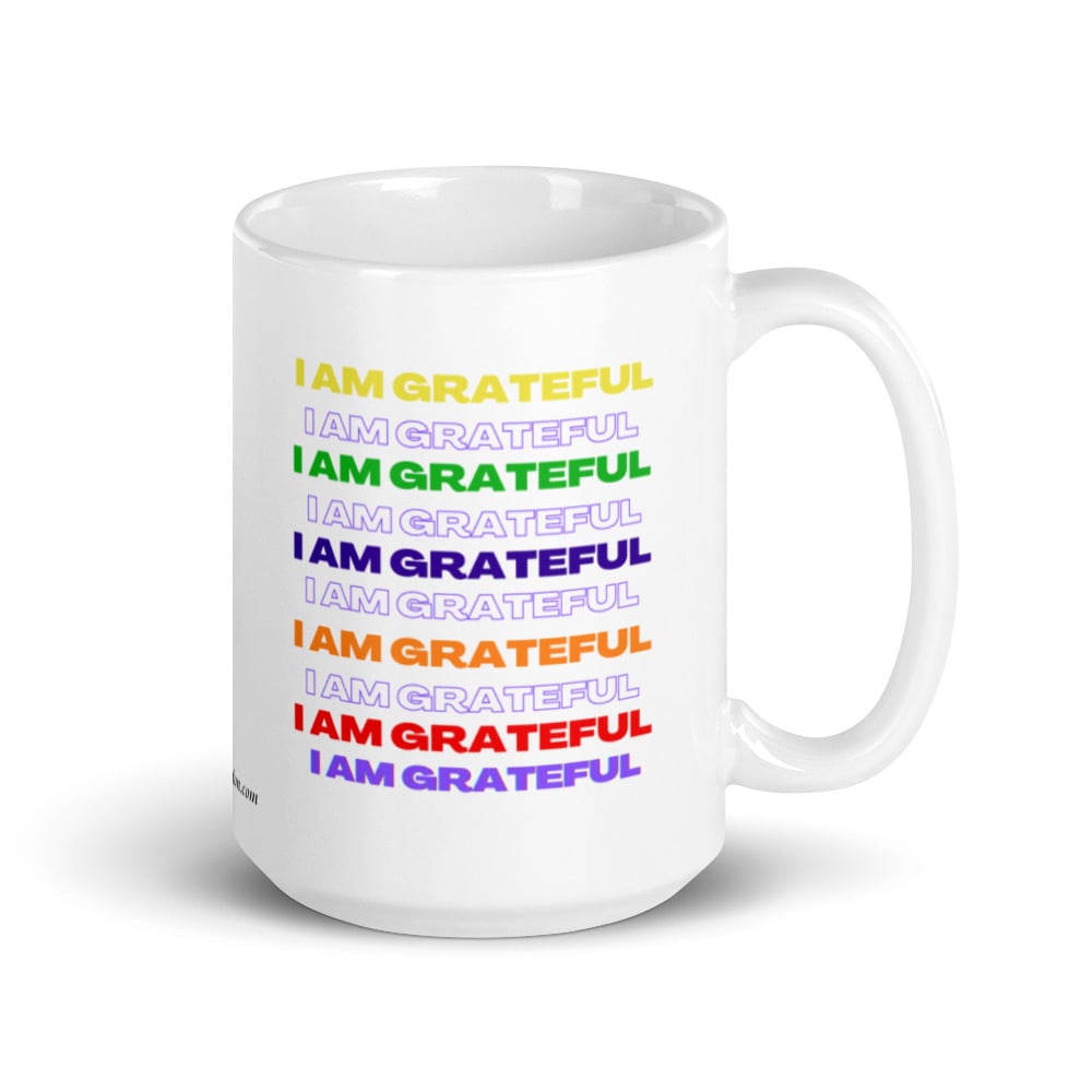 Image of I AM GRATEFUL Mantra Mug