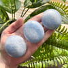 Blue Calcite Palmstone