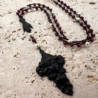 Image 1 of Garnet Persephone Necklace