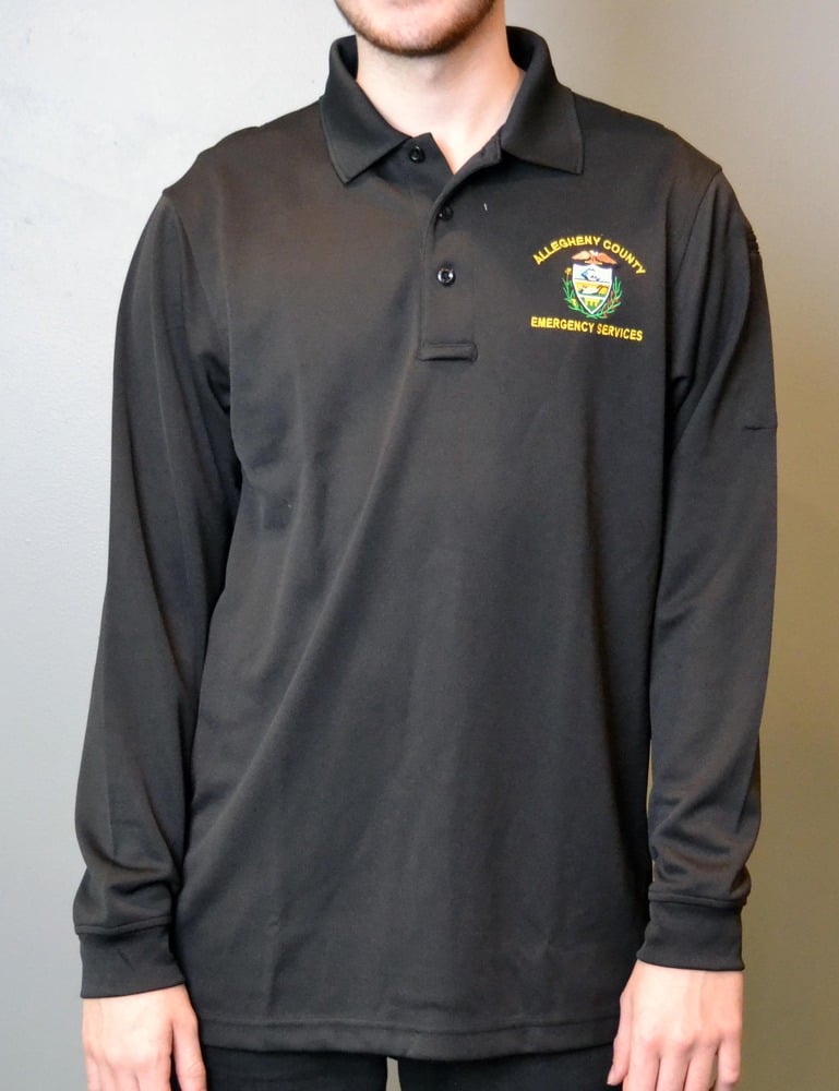 Serve And Protect — Ems Elbeco Ufx™ Long Sleeve Performance Polo