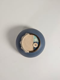 Image 1 of Large powder blue circle