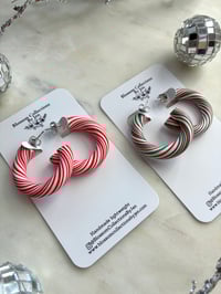 Image 4 of  Candy cane hoops 