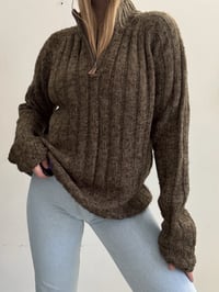 Image 5 of 00s brown sweater // L 