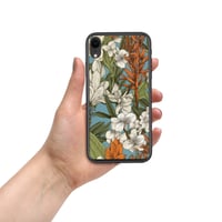 Image 1 of Colorful Botanical Plants Art Nouveau Clear Case for iPhone®