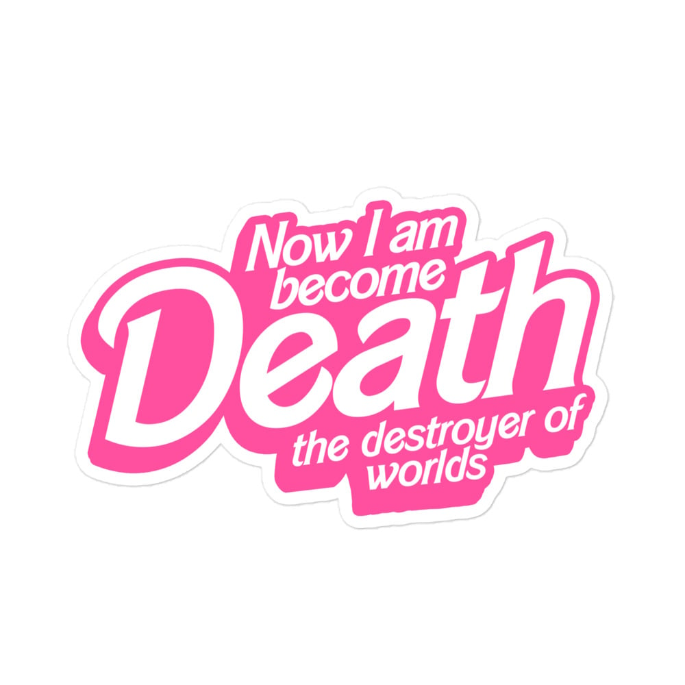 Image of Become Death sticker