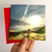 Boxing Day Walk - Luxury Greetings card (single or multipack)