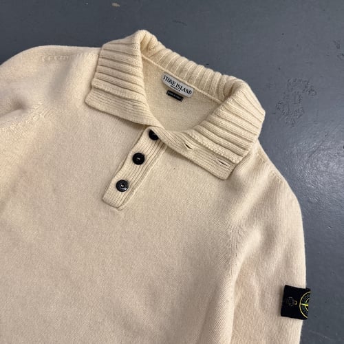 Image of AW 2005 Stone Island knitted sweatshirt, size medium