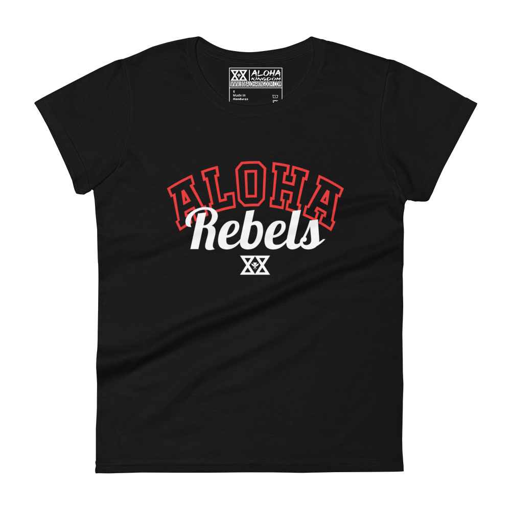 Wahine Aloha Rebels Black