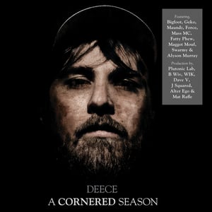 Image of Deece - A Cornered Season SIGNED ALBUM, POSTER, STICKER & FRIDGE MAGNET (Deluxe Bundle)