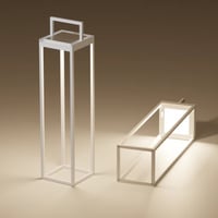 Image 1 of Solar Powered Outdoor Lanten White 