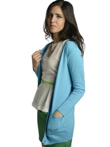 Image of Long Cardigan with Pockets