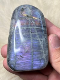 Image 6 of Purple Labradorite Polished Freeform #2403