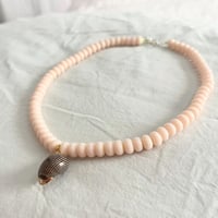 Image 2 of collier quartz rose 