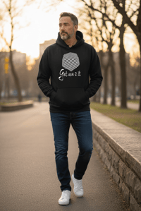 Image 3 of Get Use 2 It Logo Hoodie (Black)