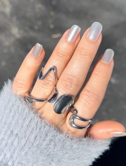 Image of Non-Toxic Nail Polish - Scratched Disc