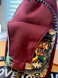 Image 4 of Skull & Serpent Sling Bag