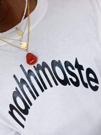 Image 1 of NAHHMASTE (White Long-Sleeve)