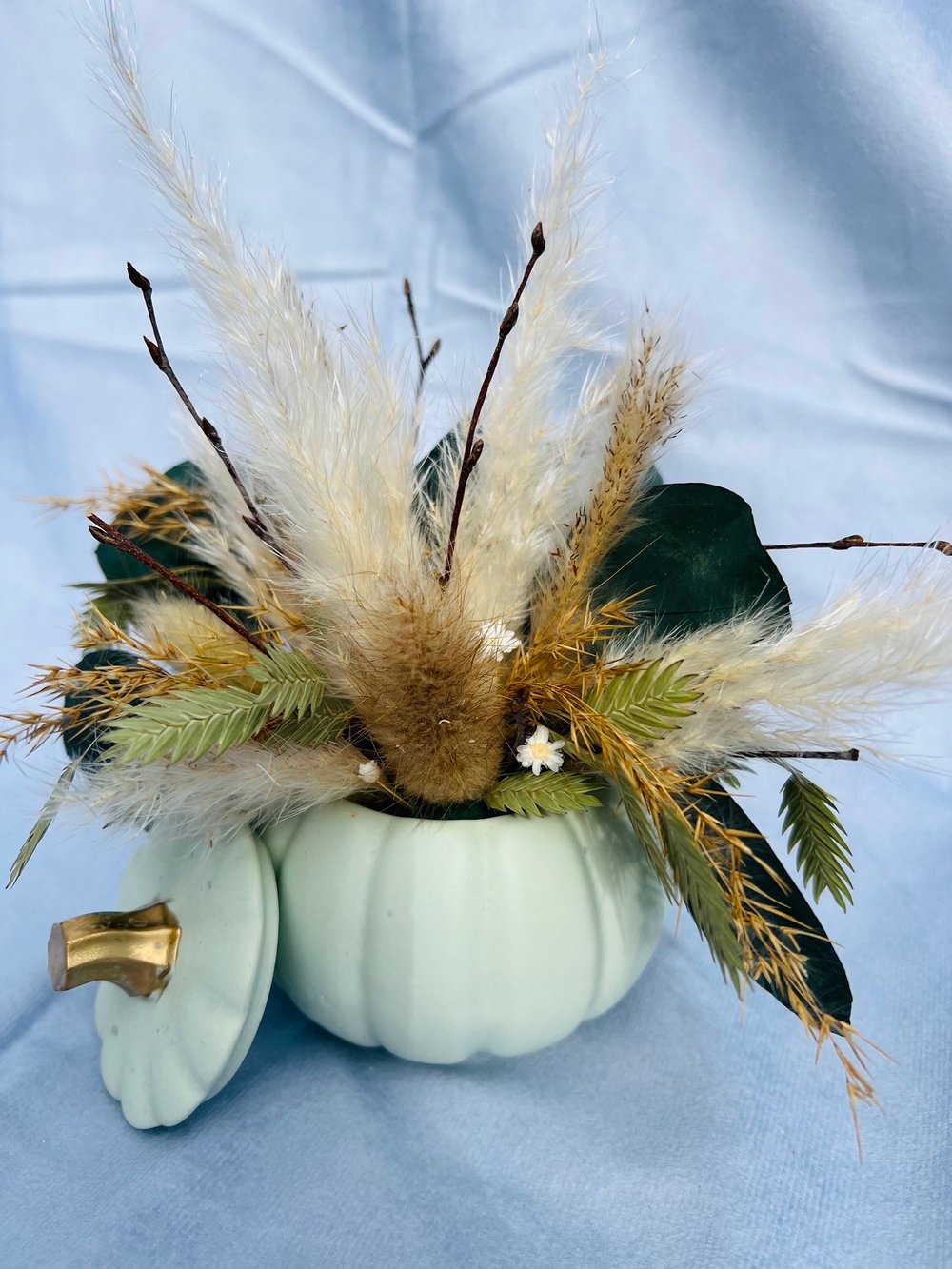 Dried Flower Pumpkins 