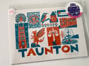 Alex Williams - Taunton digital print 