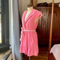 Image 4 of Betsey Johnson Terry Cloth Robe Medium 