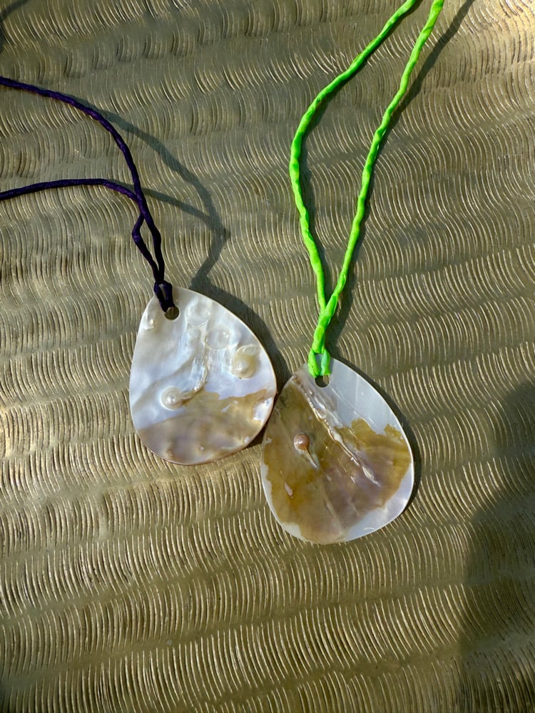 Image of Shell pendant necklace 
