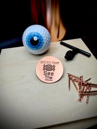 Image 2 of Golf Ball Poker Chip