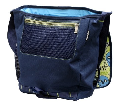 Earth Nest Jansport Morning Breath Skulls Messenger Bag Artist