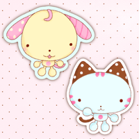 Image 1 of sherbet & minto stickers