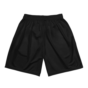 Smoking skull mesh shorts