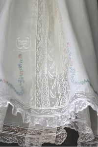 Image 3 of Emma Heirloom Gown with Hand Embroidery