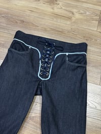 Image 4 of PANT FRENCHY BLUE/WHITE