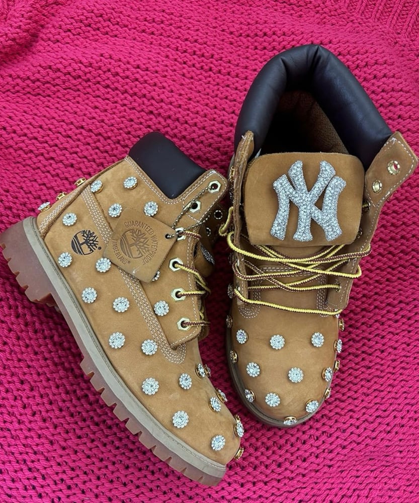 Image of custom timberlands