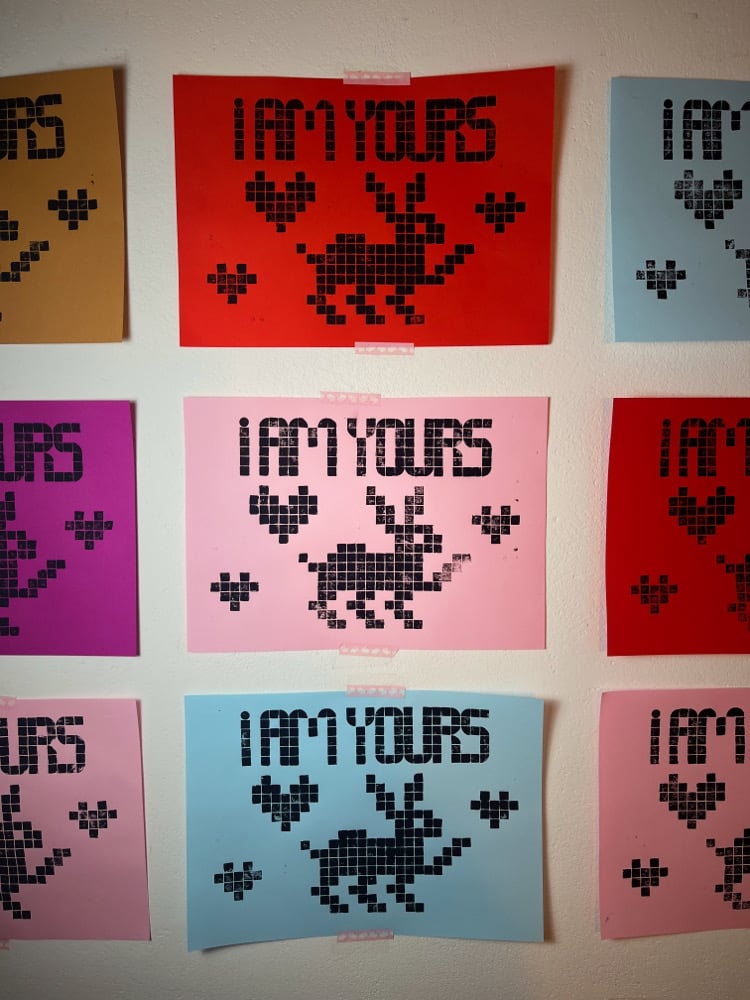 Image of I’M YOURS print