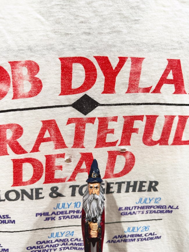 Grateful Dead 1987 Dylan & The Dead Lot T-Shirt - Fits M