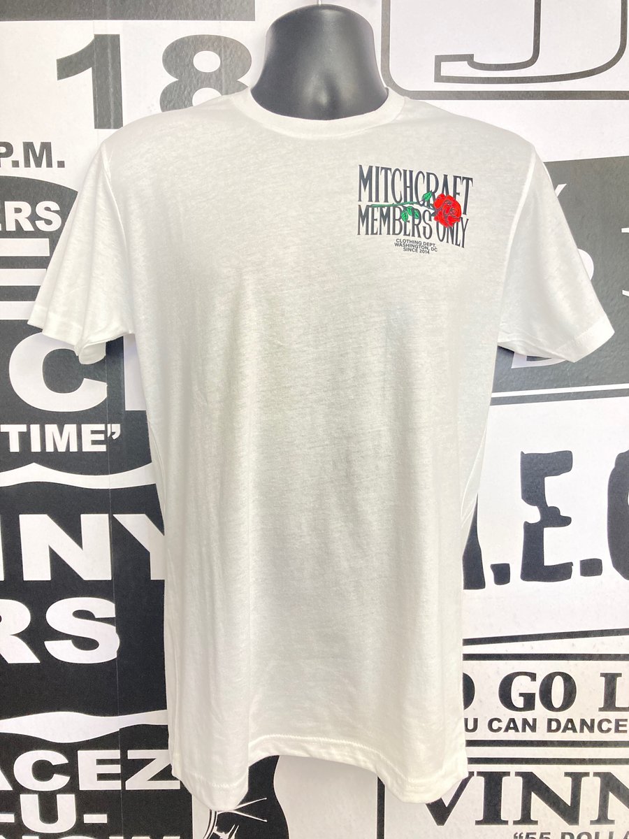 Image of MITCHCRAFT MEMBERS ONLY White Tshirt