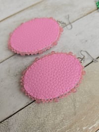 Image 3 of Pink Bird earrings 