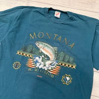 Image 2 of Vintage Montana Trout Tee - L