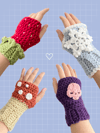 ♡ Crochet Fingerless Gloves ♡
