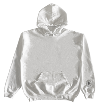 Image 2 of Bad Bunny White Hoodie 